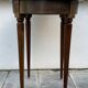 Marble bouillotte table