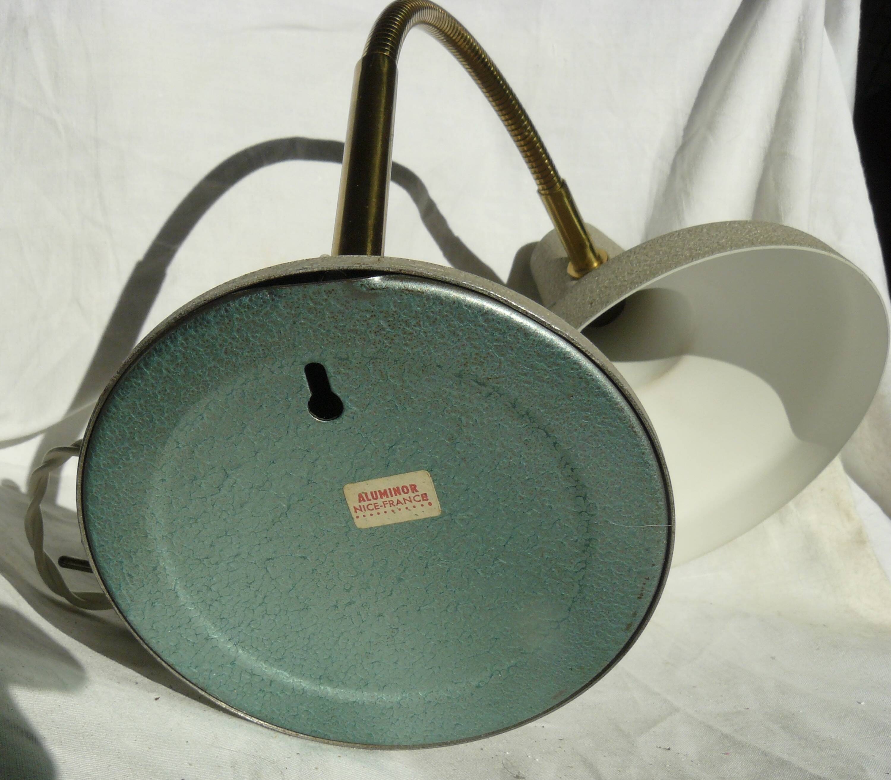 Vintage aluminor desk lamp 1950