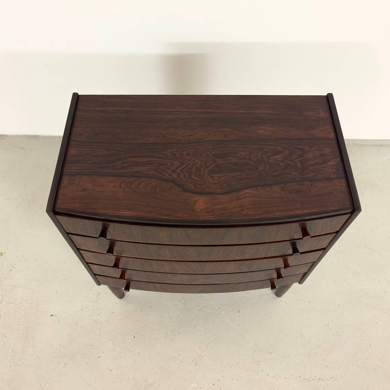 Danish rosewood chest of drawers by Kai Kristiansen, 1950s