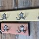 Duo of vintage coat racks from the 50s