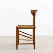 Chair Model “316” by Peter  Hvidt & Orla Molgaard-Nielsen in Teak