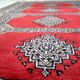 Vintage Uzbek Bukhara rug 92cm x 140cm 1960s