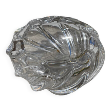 Val Saint Lambert crystal ashtray