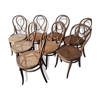 8 original Thonet N20 chairs