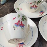Sarreguemines coffee cups