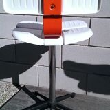 Pair of chairs high metal Mirima
