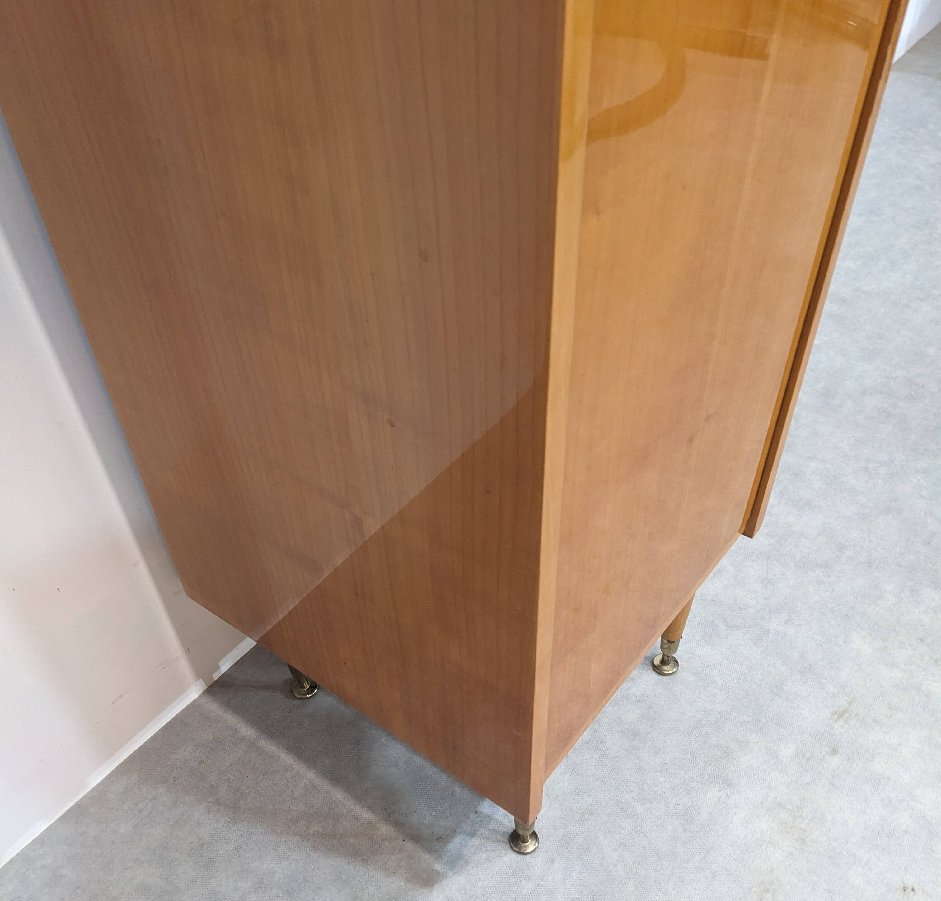 Vintage Sycame column cabinet