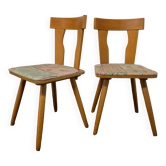 Pair of Scandinavian bistro chairs from the 50s-60s