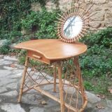 1960s rattan hairdresser's chair