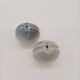 Duo 2 Vase Soliflore Lenticular Glazed Stoneware Grey Blue Purple Ceramic