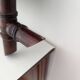 Antique bamboo mirror