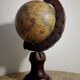 Vintage globe rustic style
