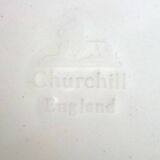 6 Churchill dessert plates made in England