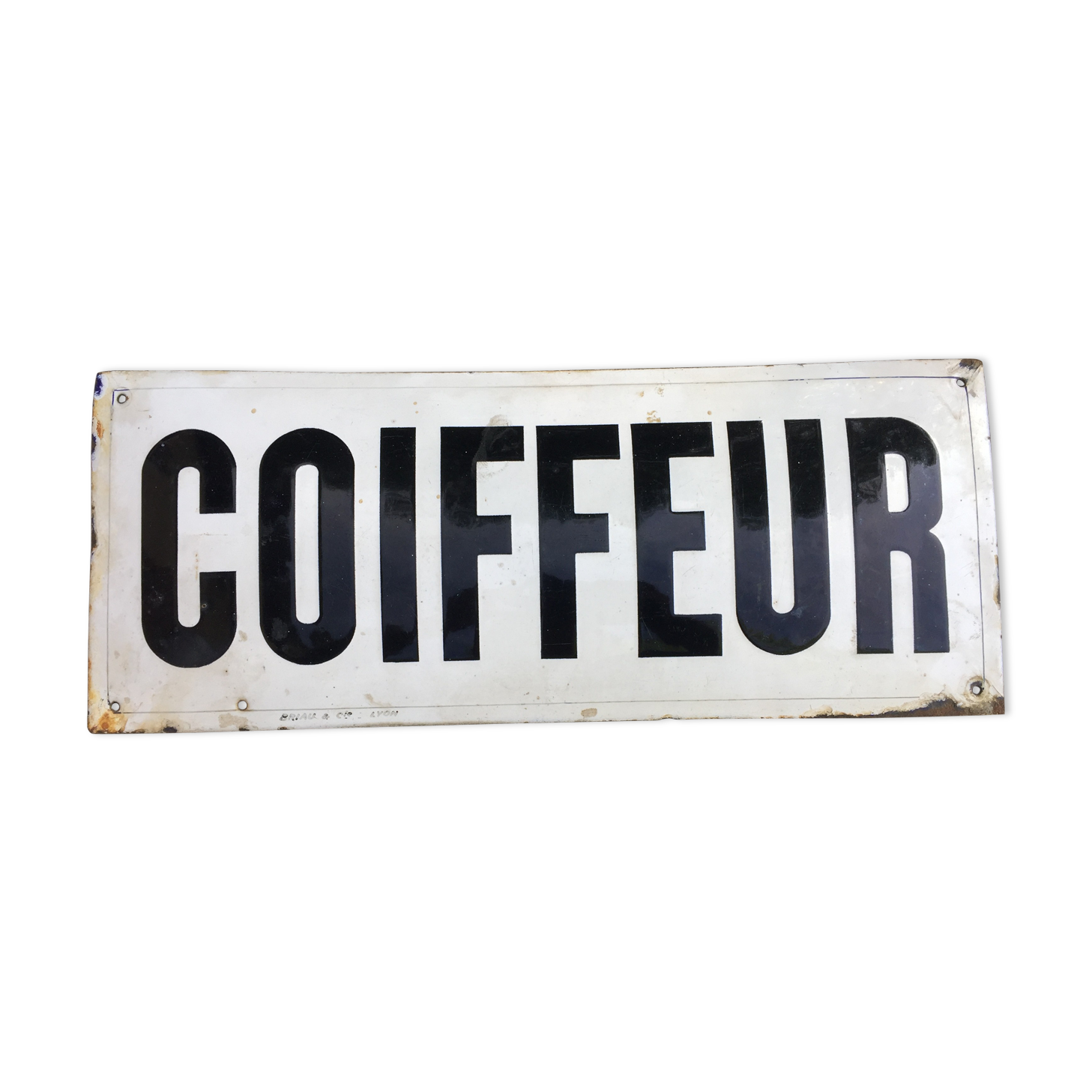 Affiche originale 1950 Savon Cadum | 110 Volts