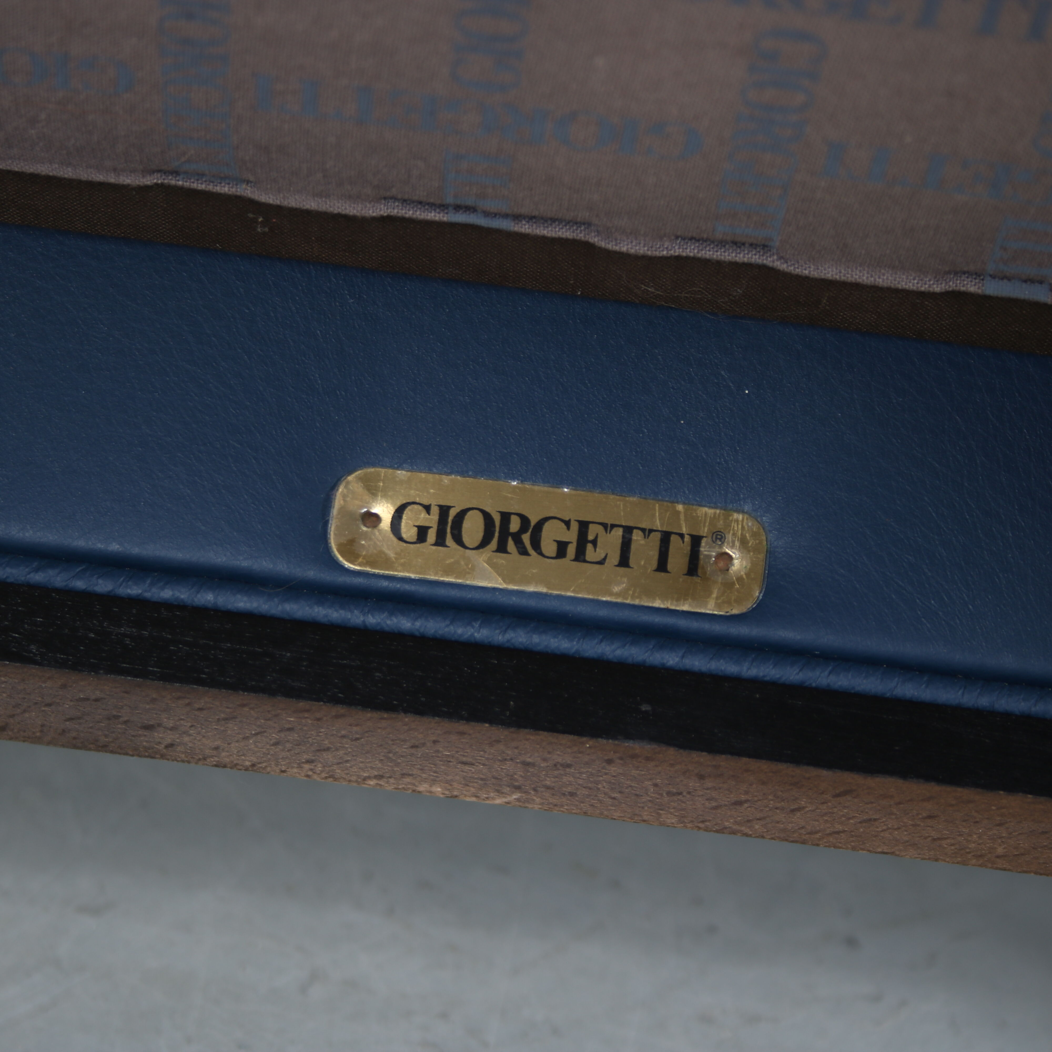 Fauteuil « peggy » des années 1980 par umberto asnago pour georgetti, italie