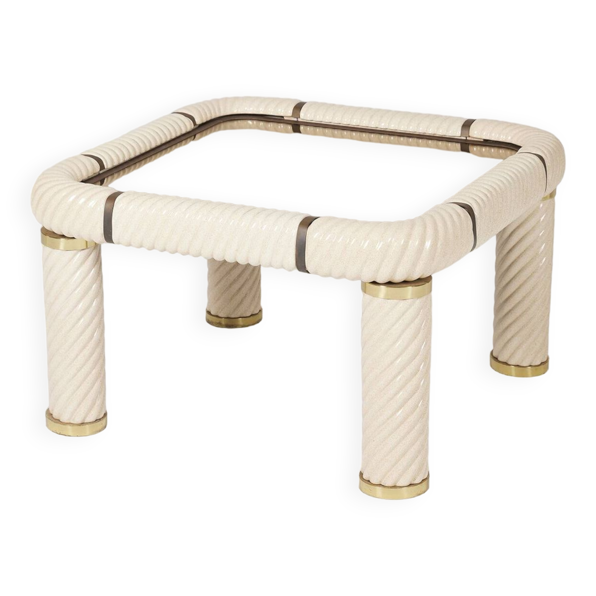 Tommaso Barbi ceramic coffee table, 1960s