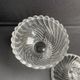Art Deco - Crystal stamped Baccarat sugar pot