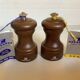 Salt and pepper shaker mills Peugeot wood salt and pepper