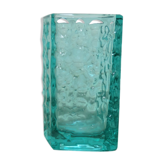 Vase Brabec turquoise vintage