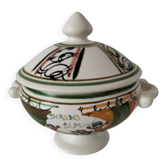 Pot Faïencerie Neustricer Saint Pair/mer signed