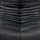 French Togo lounge chair in black leather by Michel Ducaroy for Ligne Roset, 1970s