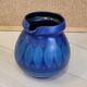 Vintage blue ceramic jug pitcher Porta Celi Spain