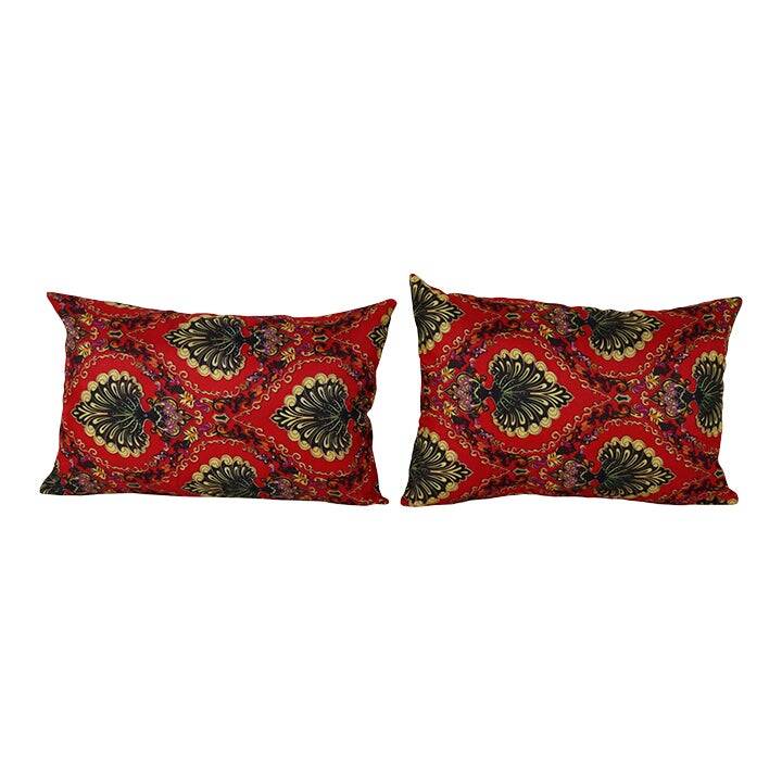 Set of 2 vintage Turkish cushion covers 36x56 cm