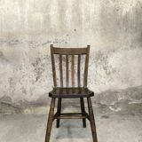 Vintage English wooden chair from 1917
