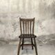 Vintage English wooden chair from 1917