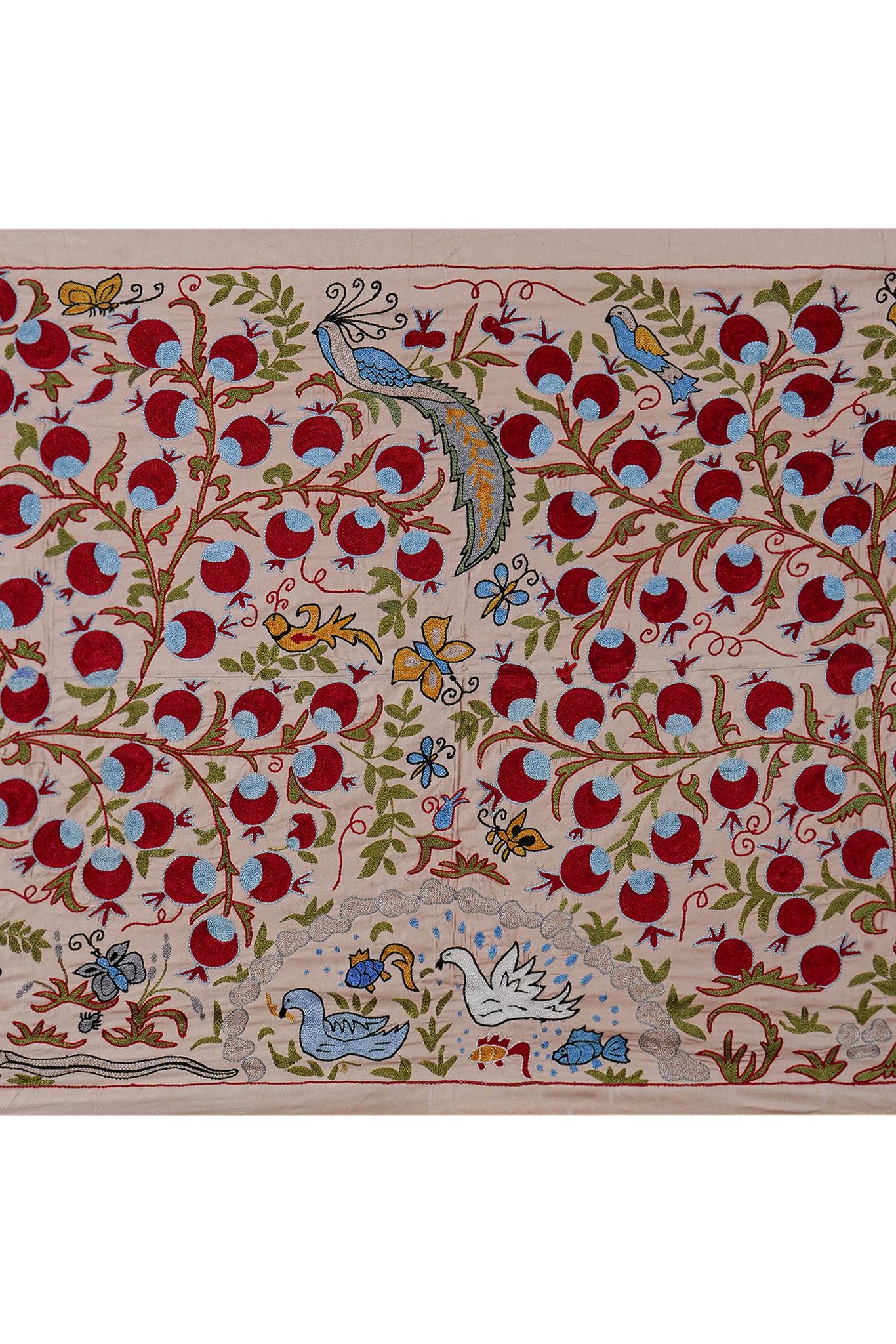 Tapis turc vintage noué à la main
