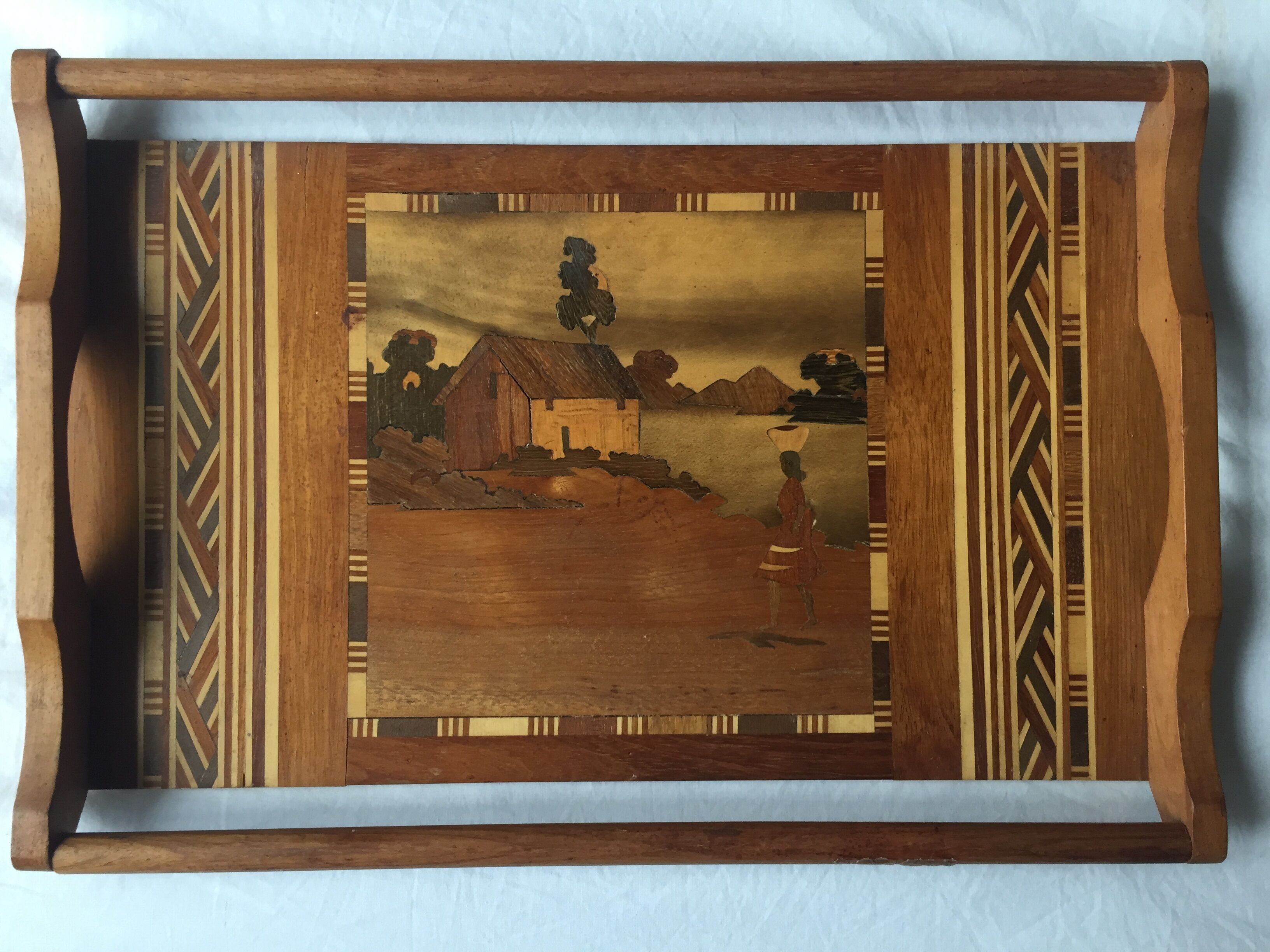 Wooden tray