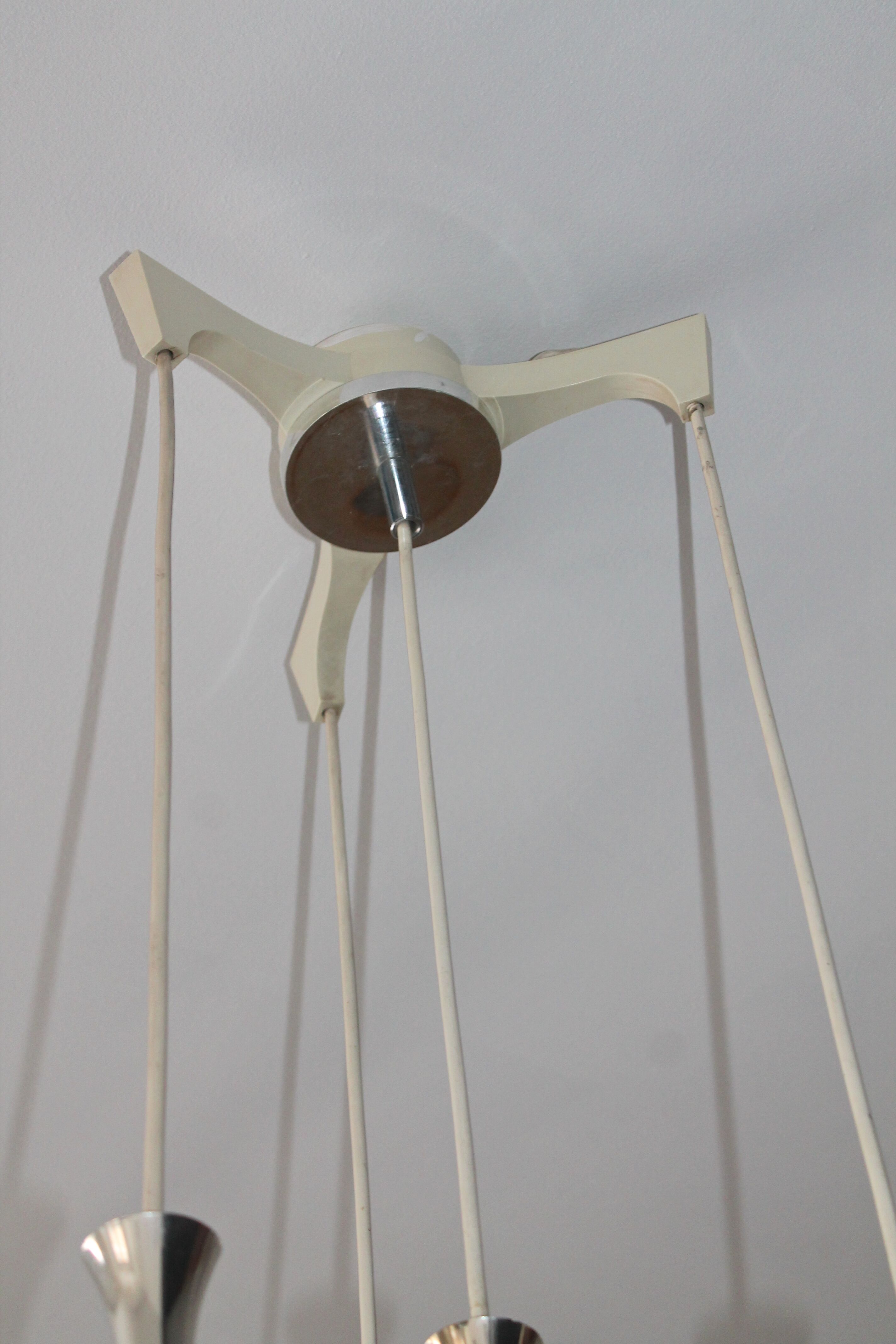 Vintage waterfall chandelier from the 60s and 70s