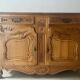 Buffet vintage en merisier massif