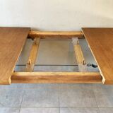 Vintage extendable oak table from the 50s