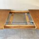 Vintage extendable oak table from the 50s