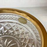 Double bowl servant in crystal Stella Genuine Lead Crystal