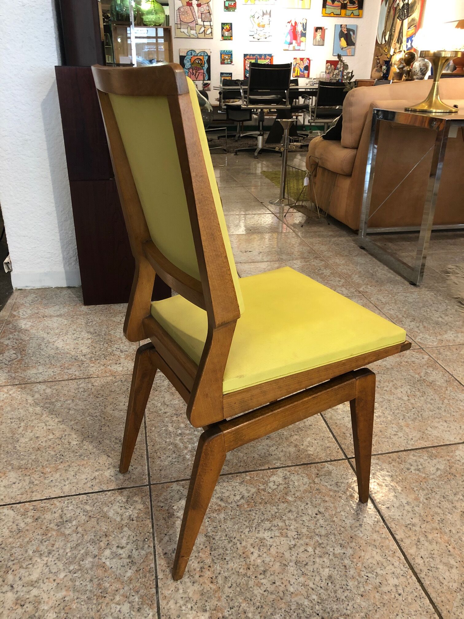 Lot de quatre chaises de Maurice Pré