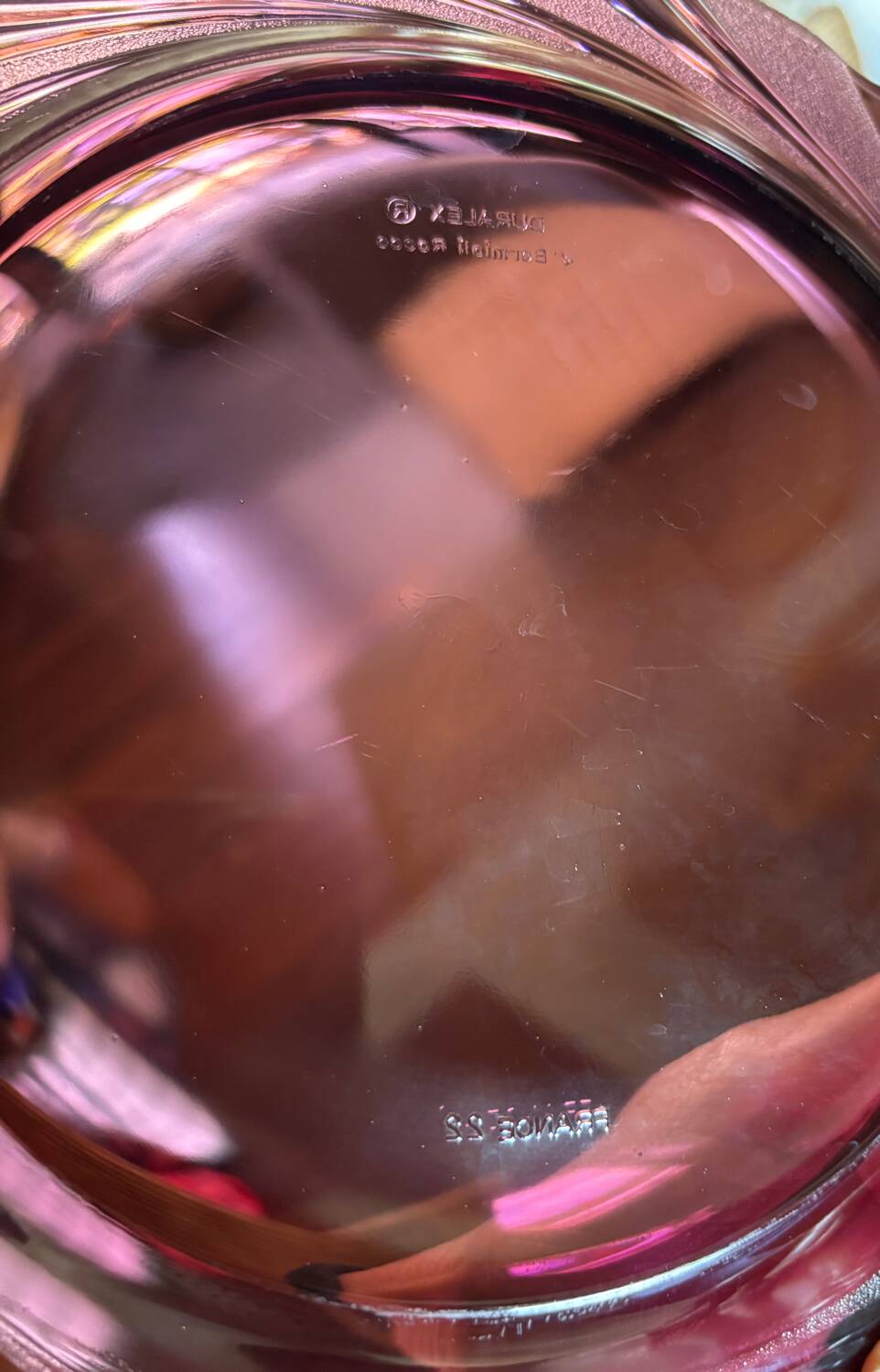 8 assiettes en verre Duralex Bormioli Rocco