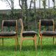 6 Scandinavian dining chairs from the 1960s.