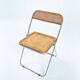 Castelli Plia wicker folding chairs Giancarlo Piretti, set of 8