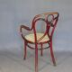 Fauteuil Thonet N°19 canné neuf , prêt à servir- Vers 1905 -