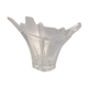 Vase vintage 70 en cristal de Val Saint Lambert