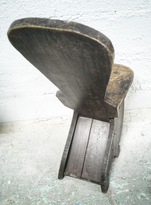 Brutalist chair