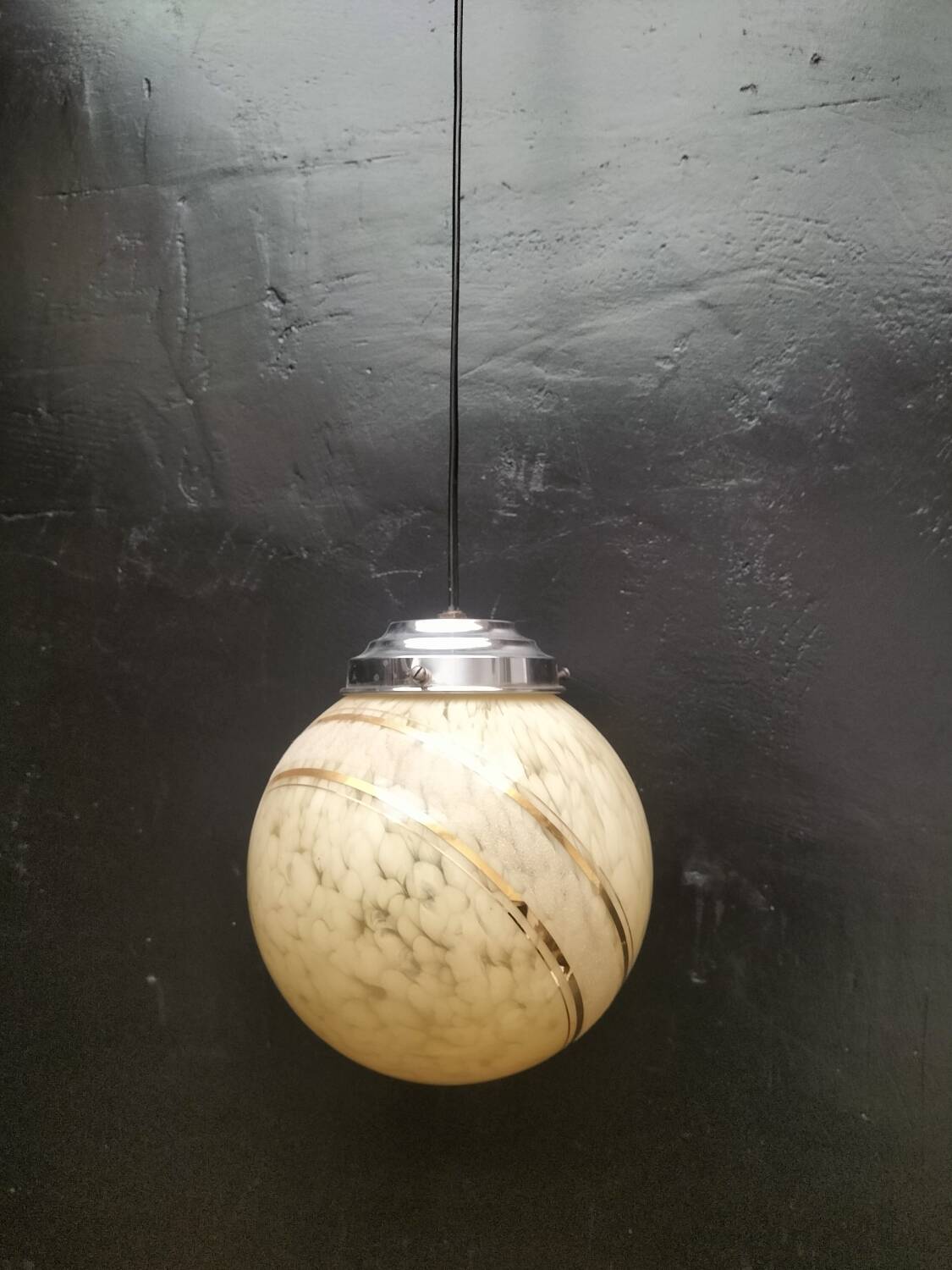 Clichy glass pendant light