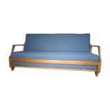 Sofa bed Gamba of 1963 re-upholstered