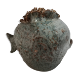 Vintage ceramic vase fish