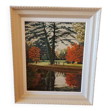 Tableau parc arboré