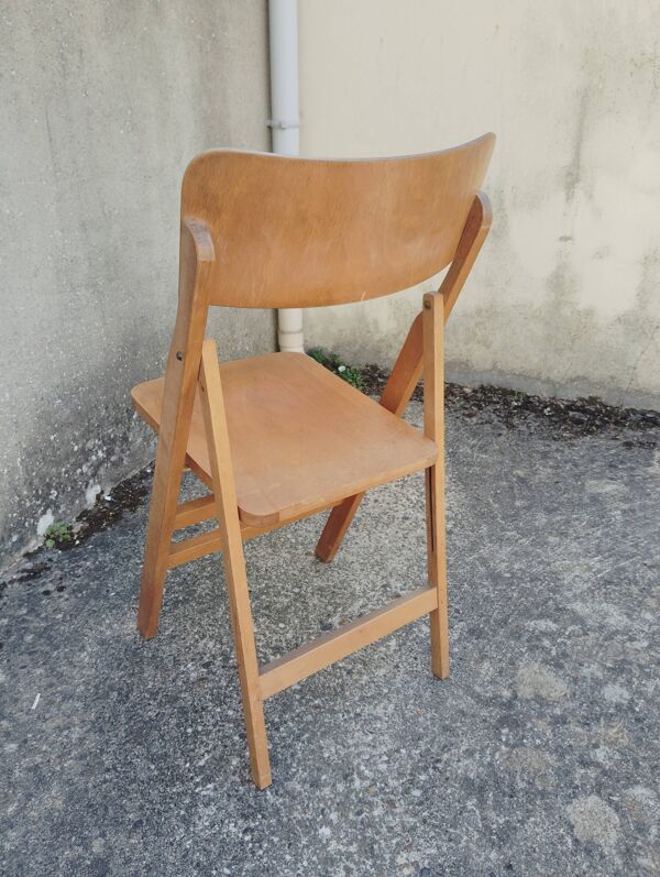 Chaise bistrot pliante Baumann