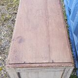 Ancien buffet vitré en teck