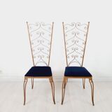 Pair of vintage chairs, design Pier Luigi Colli